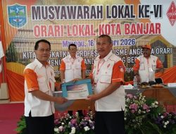 ORARI Lokal Kota Banjar Percaya Yana S Bachyan Pimpin Organisasi Hingga 2029