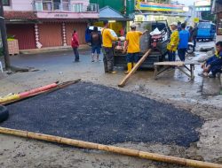 DPU Kabupaten Sukabumi Lakukan Penanganan Sementara Gorong-gorong Rusak di Jalan Ciengang