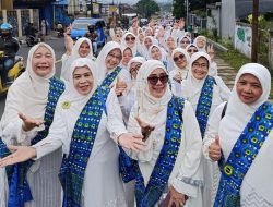 Ribuan Peserta Ikuti Pawai Tarhib Ramadan di Cigombong
