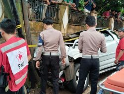 Adu Banteng Motor VS Toyota Rush di Banjar, Satu Orang Tewas