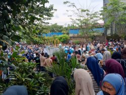 Ribuan Karyawan PT Muara Tunggal Tuntut THR Sesuai UMK Rp3,8 Juta, Negosiasi Gagal