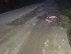 Diduga Molor, Proyek Bankeu Jalan Desa Tonjong Jadi Sorotan Warga