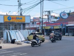 Akses Kendaraan dan Amdal Lalin Pembangunan Toko di Simpang Djarum Banjar Disorot