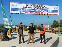 Dinas PU Kabupaten Sukabumi Pastikan Koordinasi Persiapan Jalur Mudik dari Exit Tol Fungsional Bocimi Seksi 3