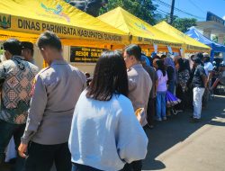 Gerakan Pangan Murah Polres Sukabumi Diserbu Warga, Stok Habis dalam Dua Jam