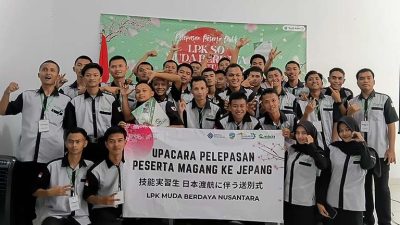 LPK SO Embun Berangkatkan Siswa Magang ke Jepang