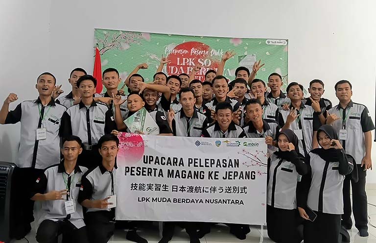 LPK SO Embun Berangkatkan Siswa Magang ke Jepang