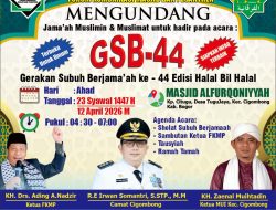 FKMP Cigombong Rajut Silaturahmi Dan Halal Bihalal Melalui GSB Ke 44