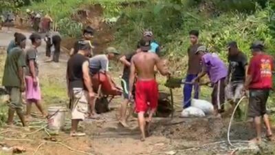 Jalan Rusak 3 Km di Hegarsari Tak Kunjung Diperbaiki Sejak 2023