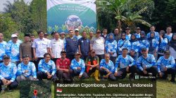 Peringati Hari Bumi Sedunia 2026, Kolaborasi Pemerintah Kecamatan Cigombong Bersama PT.Tirta Investama Hijaukan Kawasan Hutan Kota Neglasari