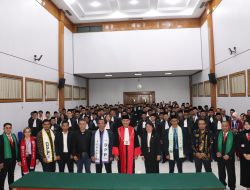 Diantara 130 Peserta Calon Advocad Tujuh Calon Adv Anggota Persadin Ikut Di Angkat sumpah di Pengadilan Tinggi Jawa Barat