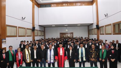 Diantara 130 Peserta Calon Advocad Tujuh Calon Adv Anggota Persadin Ikut Di Angkat sumpah di Pengadilan Tinggi Jawa Barat
