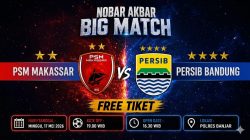 Polres Banjar Jadikan Nobar PSM vs Persib Sebagai Ruang Hiburan Aman untuk Warga