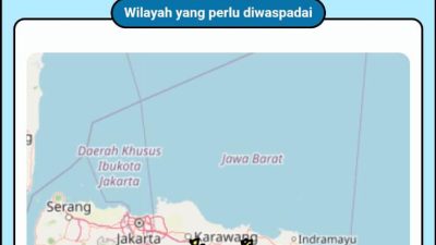Cuaca Ekstrem BMKG keluarkan Peringatan Dini,Warga Diminta Waspada