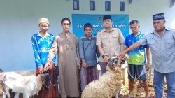 Tebar Kepedulian, SPPG Sukabumi Bantargadung Bojonggaling 2 Potong Dua Ekor Kambing untuk Masyarakat