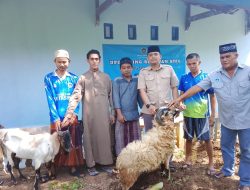 Tebar Kepedulian, SPPG Sukabumi Bantargadung Bojonggaling 2 Potong Dua Ekor Kambing untuk Masyarakat