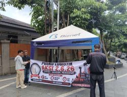 Posko Logistik Aksi 2626 Berdiri di Balai Kota Sukabumi, Gelombang Dukungan Warga Mulai Terlihat