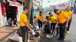 Wali Kota dan Kapolres Pimpin Aksi Bersih Kota, Gerakan Nasional ASRI Resmi Diluncurkan di Banjar