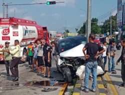 Tragis di Exit Tol Parungkuda: Pedagang Asongan Tersungkur Bersimbah Darah Setelah Ditabrak Mobil