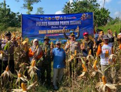 Kapolres Banjar Hadiri Temu Lapang dan Panen Raya Jagung di Pataruman, Dukung Swasembada Pangan 2026