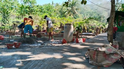 Jalan TPU Dibangun dari Uang Warga, Realisasi Dukungan Pemkot Masih Dinanti
