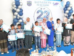HUT Ke-22 Perumdam Tirta Anom, 14 Anak Pegawai Berprestasi Raih Penghargaan