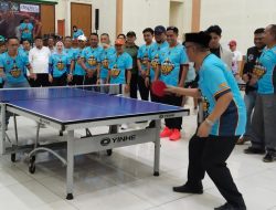 Ratusan Atlet Meriahkan Turnamen Tenis Meja Kapolres Cup Sepriangan Timur dalam Rangka HUT Bhayangkara ke-80