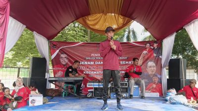 Melalui Olahraga, DPC PDI Perjuangan Kota Banjar Gaungkan Semangat Bung Karno