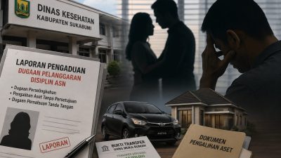 Diduga Terlibat Perselingkuhan, ASN di Salah Satu Puskesmas Kabupaten Sukabumi Dilaporkan ke Dinkes