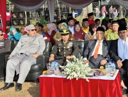 Anggota DPRD Kabupaten Bogor H.Ading Ahmad Nazir Hadir Bersama Warga Mengikuti Upacara HUT Kemerdekaan RI KE 81 Tingkat Kecamatan Cigombong