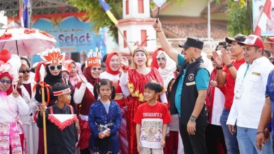 Semarak Jalan Sehat di Rambatan Wetan, Ketika Desa Menjadi Semangat Membangun Desa