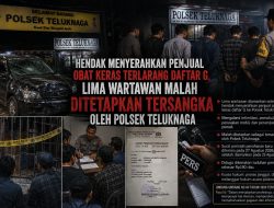 *Hendak Menyerahkan Penjual Obat Keras Terlarang Daftar G, Lima Wartawan Malah Ditetapkan Tersangka oleh Polsek Teluknaga*