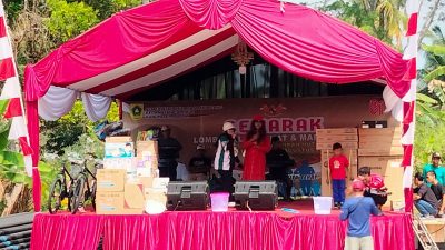 Meriahkan HUT Kemerdekaan RI Ke 81, Desa Pasir Muncang Gelar Jalan Sehat Dan Karnaval