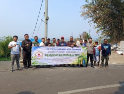 Solusi Penanganan Sampah, TFJ Ciherang Bangun Rumah TPS Untuk Warga