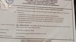 Revitalisasi SMP Negeri 3 Pabuaran, Warga Sambut Positif dan Titip Pesan Transparansi