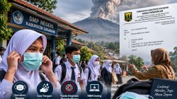 Abu Vulkanik Krakatau Mengancam, Disdik Kabupaten Sukabumi Buka Opsi KBM Daring