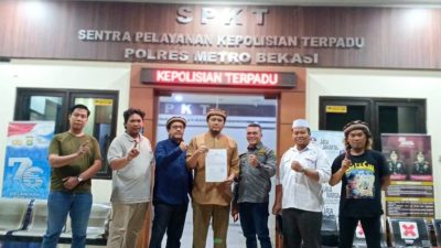 LBH Pendekar Dampingi Ormas Gempa Laporkan Abah Setu Yang Diduga Melakukan Penistaan Agama.MUI Diminta Keluarkan Fatwa Aliran Sesat