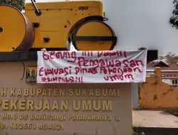 Dinas PU Kabupaten Sukabumi Disegel Simbolis, SIMPUL: Kinerja Harus Dievaluasi